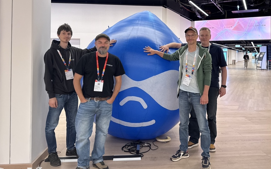 Julian, Christian, Sascha und Daniel 